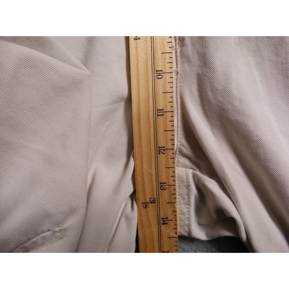 Vintage Polo Jeans Co Ralph Lauren Pants Mens Size 31x32 Beige Cargo Wide Leg - Picture 15 of 16